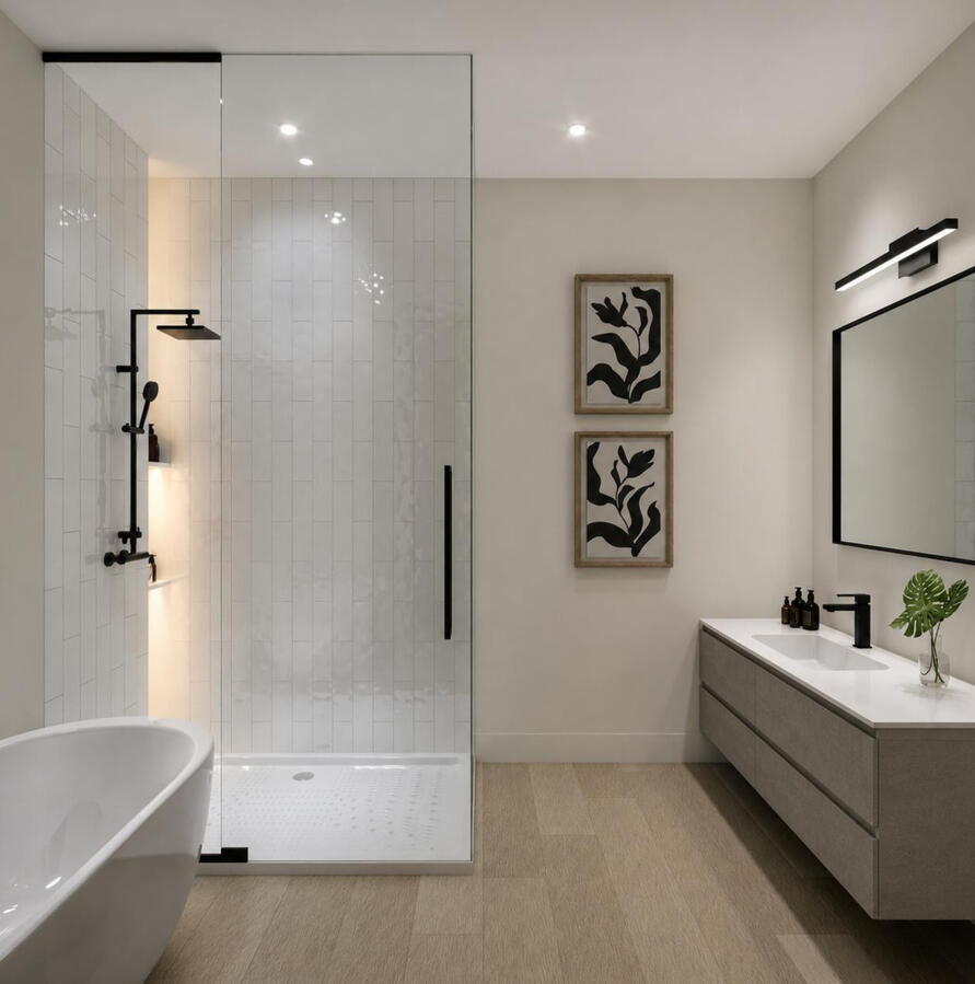 Primary bathroom