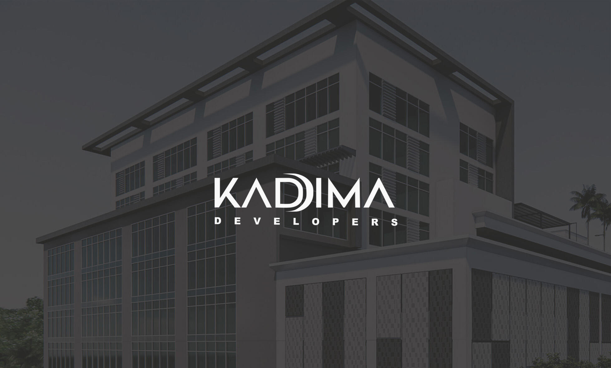 Logo de Kadima, el desarrollador de Seven Park Residences en Hallandale-Hollywood, reconocido por proyectos inmobiliarios de alta calidad.