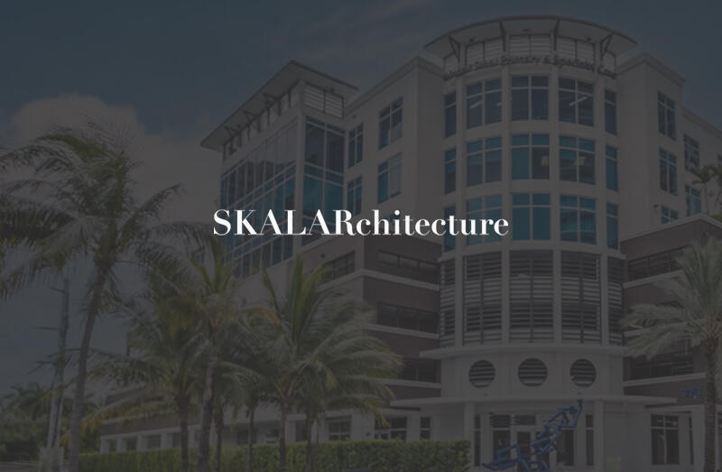 Seven Park Residences – Arquitectura por SKLARchitecture Logo de SKLARchitecture, la firma de arquitectura detrás del diseño de Seven Park Residences en Hallandale-Hollywood, reconocida por sus innovadores edificios modernos.
